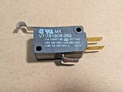 Honeywell Micro Switch V7-7B19D8-263 Mini Snap Action Switch 11A 1/3 HP • $3.91