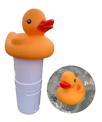 £14.99 • Buy Large Floating Duck Dispenser Swimming Pool 200g Chlorine Tablets Bromine Pools 