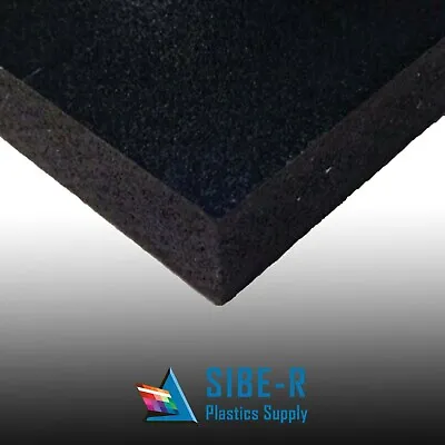 $13.67 • Buy Black E- Pvc Foam Board Plastic Sheets 1/8  X 12  X 24  Vacuum Forming
