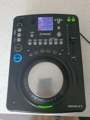 £65 • Buy Citronic MPCD-X1 CD DECK
