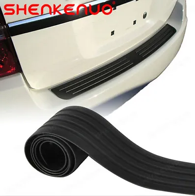 Car Rear Bumper Trunk Strip Moulding Trim Sill Cover Protector Scuff Plate 35.4  • $9.99