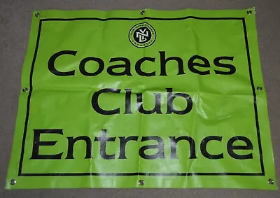 New York Lizards MLL Lacrosse Coaches Club Entrance Shuart Stadium Banner • $149.95