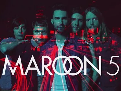 Maroon 5 Poster Music Art Print (24x18) • $18.99