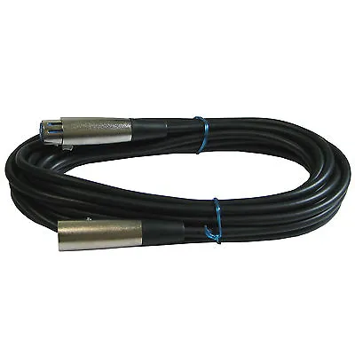 20ft XLR Male Female 3pin Shielded Pro Audio Mic Cable Microphone Extension Cord • $9.10