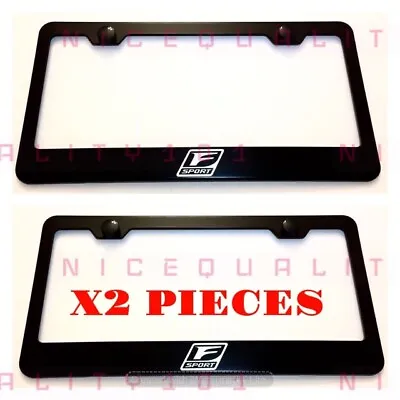 2X F Sport Lexus Stainless Steel Metal Finished License Plate Frame Holder • $21