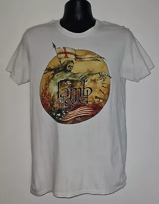 Lamb Of God T Shirt Size Medium Heavy Metal Rock Band  • £30