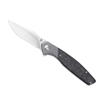 Kizer Grazioso Titanium+carbon Fiber Handle 20CV Steel EDC Knife Ki4572A1 • $99.50