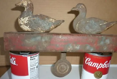 Antique Hoffmann Cast Iron Carnival Shooting Gallery DUCK Target Real Hoffmann • $375