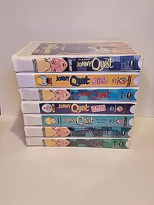 (Lot Of 7 Jonny Quest VHS Tapes) TV Series Bandit Hadji Race Bannon • $35