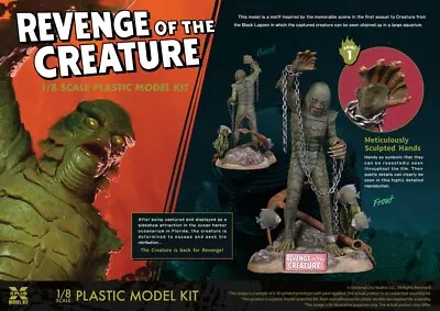 Revenge Of The Creature 1/8 Scale Model Kit X-plus • £50