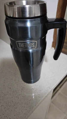 $30 • Buy NEW THERMOS 470ml STAINLESS STEEL KING TRAVEL MUG Insulated Cup Coffee