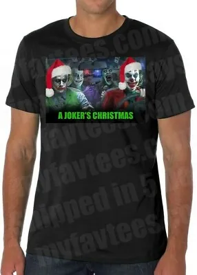$21.99 • Buy Jokers Christmas Ugly Sweater T Shirt Free Shipping 