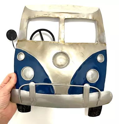 Contemporary Metal Wall Art Decor Sculpture VW Camper Van • £19.99