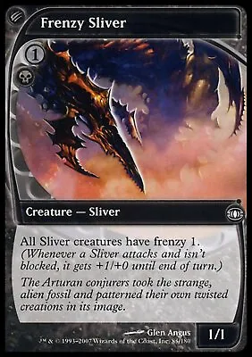 MTG: Frenzy Sliver - Future Sight - Magic Card • £1.75