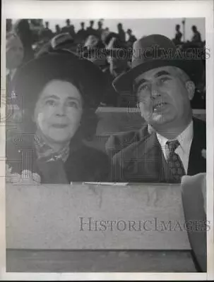 1938 Press Photo Baltimore Md Asst Secretary Of Navy Charles Edison And Mrs • $19.99