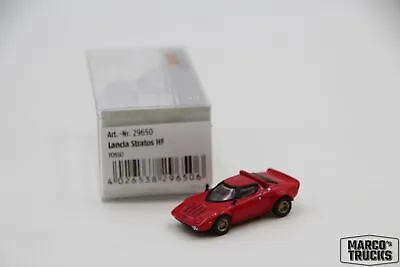 Brekina Lancia Stratos HF Red No. 29650 1:87 /BRN459  • $23.60