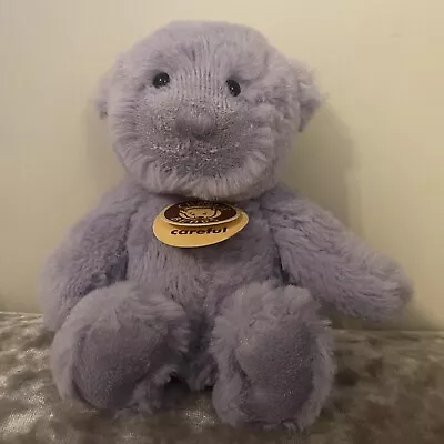 Charlie Bears ‘Livingstone’ Lilac Purple Bear With Tags Travel Buddy • £5