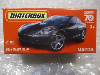 Matchbox 2023 - 2004 Mazda Rx-8 #49 (mbx Showroom) Hld61 • $12.99