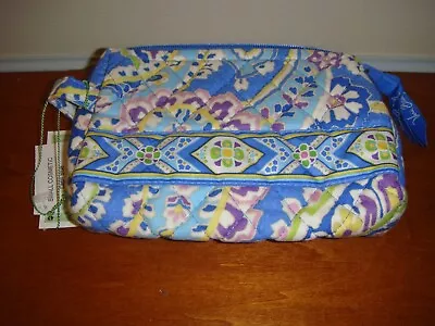 Vera Bradley Small Cosmetic Case Capri Blue • $20.99