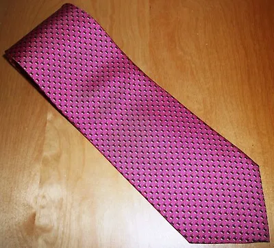 Pink Mini Butterflies Print Silk Neck Tie 57  Long X 3.75  Wide (E118) • $10