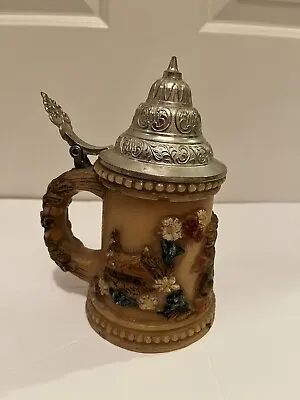 Vintage Gunter Kerzen Candle/Wax Stein With Pewter Lid  • $29