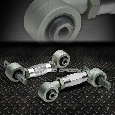 Adjustable Steel Rear Suspension Camber Kit For 88-00 Civic/integra/crx Silver • $22