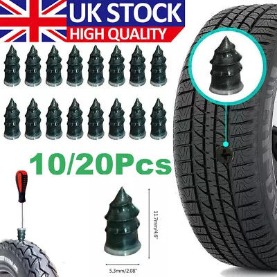 Tire Repair Screw In Rubber Plug Nail Car Tyre Puncture Repair Tool Kit Off-Road • £3.99