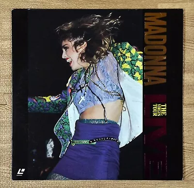 MADONNA / The Virgin Tour Live LD JAPAN Laserdisc 07JL-38105 • $9.99