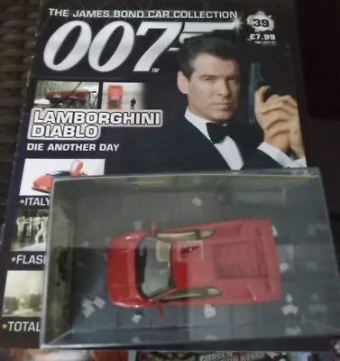 James Bond Car Collection 39 Lamborghini Diablo  • $16