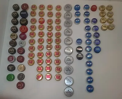 Over 100 Twist Off Big Bottle Liquor & Beer Bottle Caps Miller Coors Mickey's... • $29.99