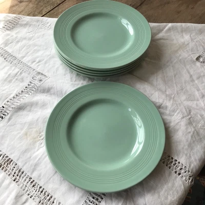 £10 • Buy Wood's Ware Beryl Green Salad Plates X 2. Utility. 20cm