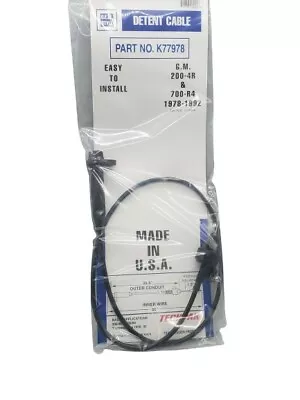 .For 700r4 700-r4 TV Kickdown Detent Cable K77978 1978-1992 45  • $19