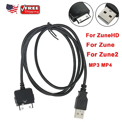 For Microsoft Zune HD MP3 MP4 Player USB Data Sync Charger Cable Cord 26AWG 1.2M • $8.99