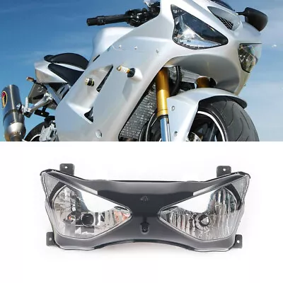 Motorcycle Front Headlight Headlamp Fit For Kawasaki Ninja ZX6R 2003 2004 ZX636 • $138.95