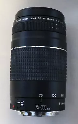 Canon EF 75-300mm F/4.0-5.6 III USM Lens • $95
