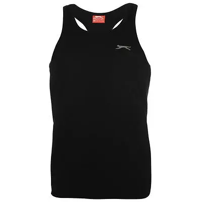 Slazenger Muscle Back Vest Size S M L XL 2XL 3XL 4XL NEW  T-Shirt Mens  • £9.85