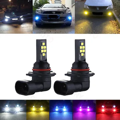 2x 6 Color 9006 LED Fog Light Bulbs For Lexus IS250 IS350 2006 07 08 2009 2010 • $16.75