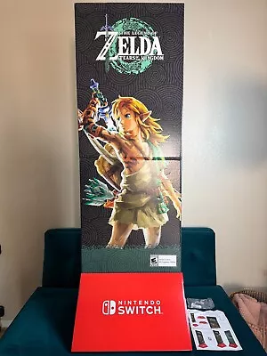 The Legend Of Zelda Tears Of The Kingdom Store Standee Signage Display Nintendo • $199.99