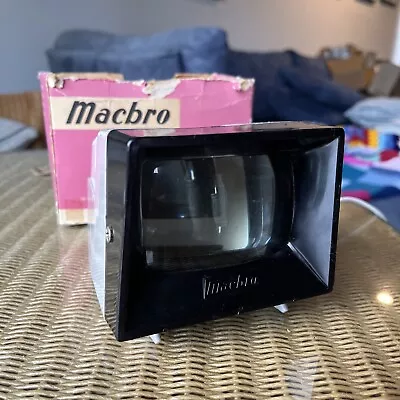 Vintage Macbro Slide Viewer In Original Box Tested • $39.95