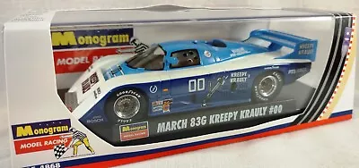 MONOGRAM 1/32 March 83G Kreepy Krauly  #00 Slot Car 85-4868 NEW • $55.99