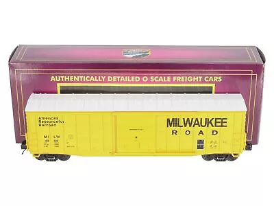 MTH 20-93338 O Milwaukee Road 50' Waffle Box Car #4304 LN/Box • $70.99