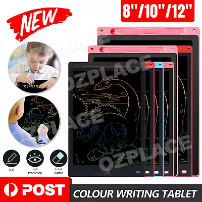 $6.85 • Buy LCD Digital Drawing Pad Doodle Handwriting Message Digital Art Learning Tablet
