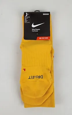 NIKE SOCCER  CLASSIC CUSHIONED  MENS/WOMENS OVER-The-CALF SOCKS Medium 6-8/6-10 • $9.45