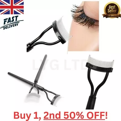 Lash Separator Applicator Guide Mascara Tool Eyelash Brush Comb MakeUp UK • £3.29