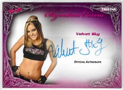 2009 TNA Knockouts Velvet Sky Autograph Card • $19.99
