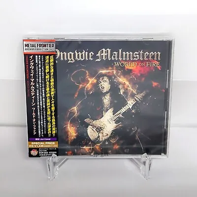 Yngwie Malmsteen World On Fire Japan Music CD • $21.01