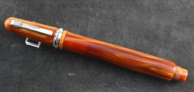 Marlen Marc Chagall Orange Fountain Pen C.1990's  • $950