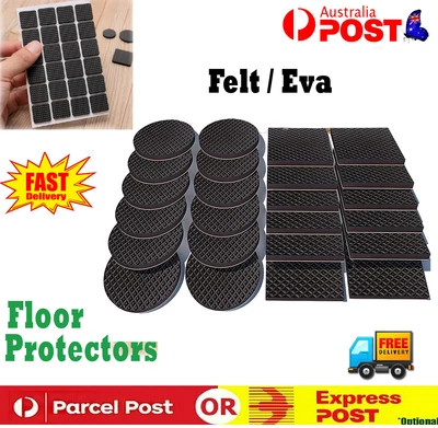 $7.28 • Buy Non Slip Self-Adhesive Furniture EVA Felt Pads Chair Table Pad Floor Protector  