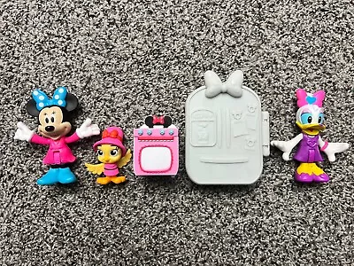 Disney Minnie Mouse Clubhouse Figures Mattel 3  Lot Of 5 • $12