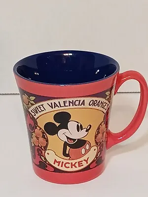 Disney Mickey Mouse Gibson Sweet Valencia Oranges Coffee Cup Mug Gibson • $13